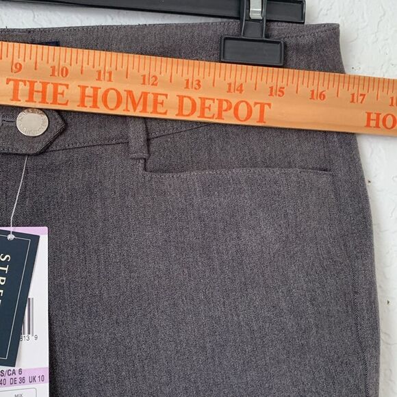 NWT Jones New York Signature Stretch Gray Dress Pants Size 6 - Picture 4 of 11